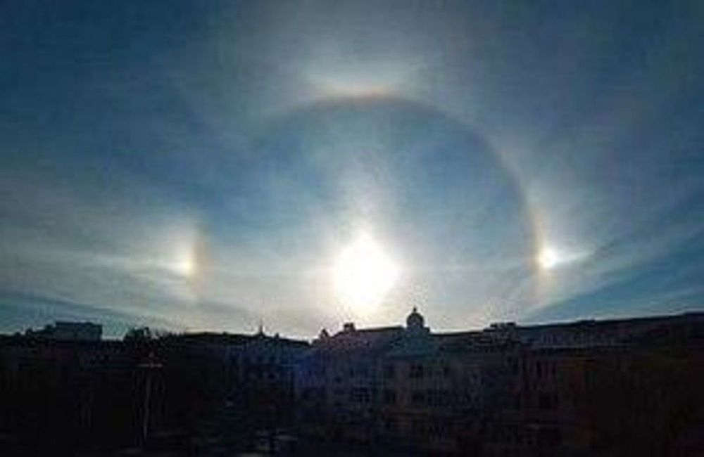 بالفيديو: سماء الصّين تحتضن أكثر من شمس؟