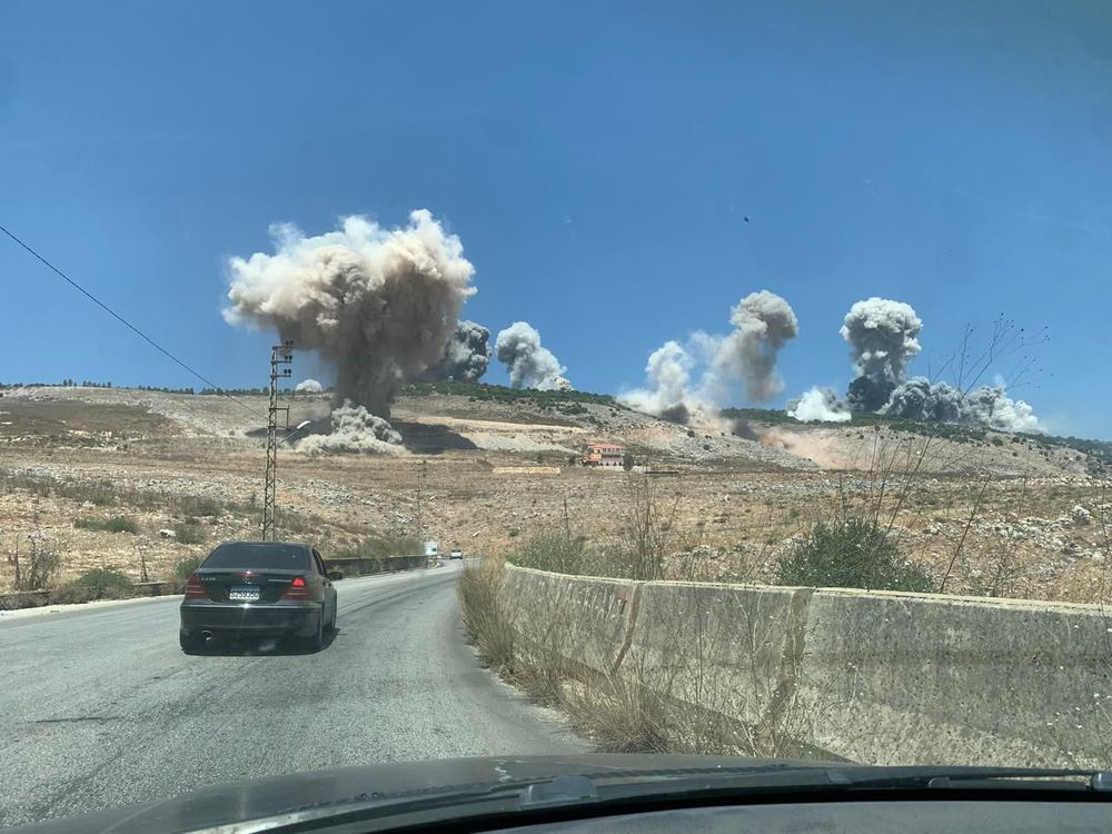 بالفيديو: غارات عنيفة تضرب الجنوب!