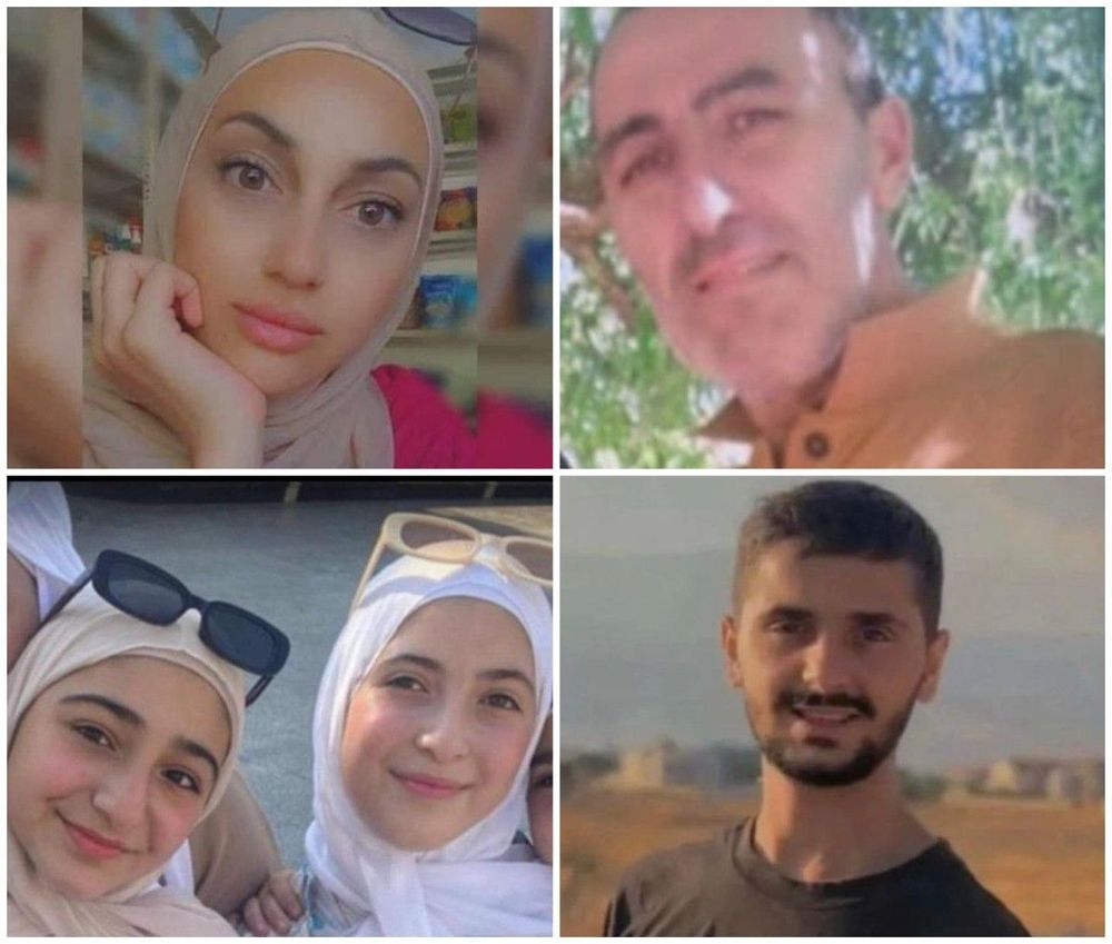 شهداء مجزرة الجناح وهم من آل مقداد