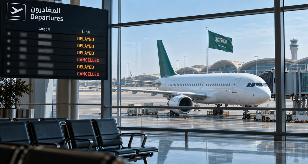 مطار مغلق ورحلات معلّقة.. ماذا ينتظر مسافري السعودية؟