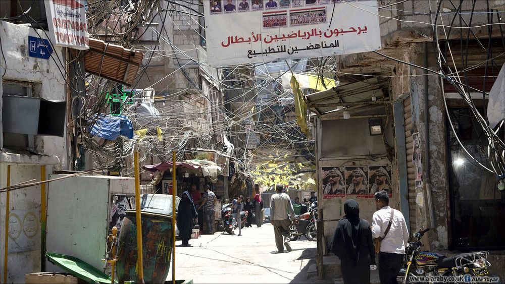 انفجار قنبلة وإطلاق نار في برج البراجنة
