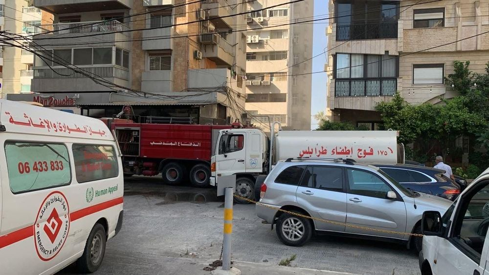 اندلاع حريق في مستودع ثريات في طرابلس.. إليكم التفاصيل