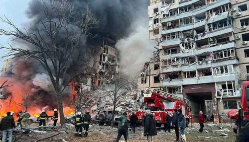 أوكرانيا تتبنّى تفجير قطار عسكري تابع للقوات الروسيّة