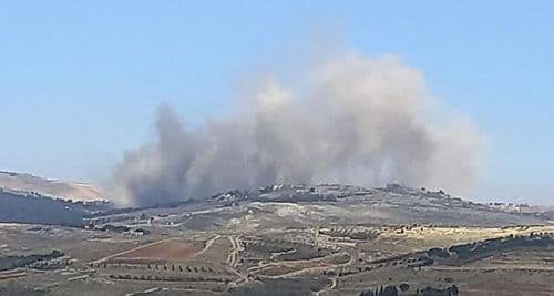 غارة على وادي جنعم في شبعا وسقوط شهداء!