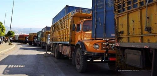 تعديل توقيت سير الشاحنات في بيروت وجبل لبنان والبقاع