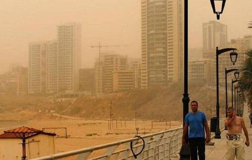 موجة غبار قادمة.. لبنان على موعد مع دفء غير اعتيادي!