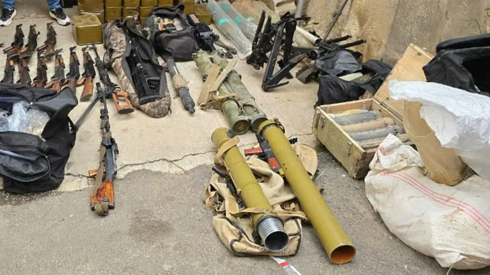 ترسانة حربية ضخمة...هذا ما ضبطه الأمن في البقاع