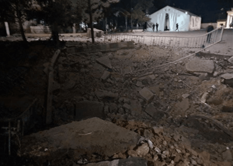 بالفيديو- غارة على منطقة جوسي عند الحدود اللبنانية-السورية تدمر جسرًا